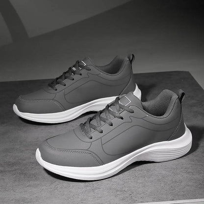 New Men Running Shoes Winter Warm Male Sneakers Anti-slip Breathable Men's Walking Shoes Lace Up Soft Casual Shoes Lightweight - Montero Milan