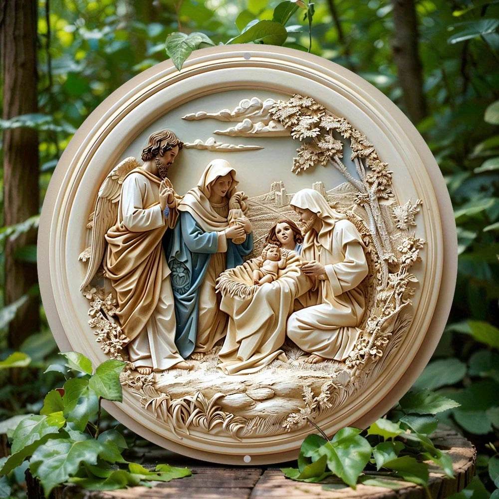 Holy Family Nativity Ornament - Montero Milan