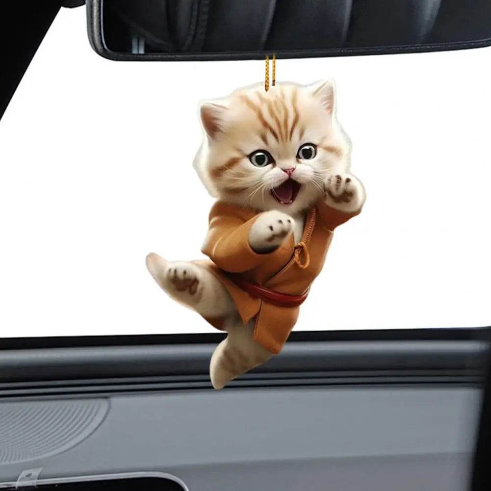 Kung Fu Cat Ornament ( 1 PCs / 4 PCs ) - Montero Milan