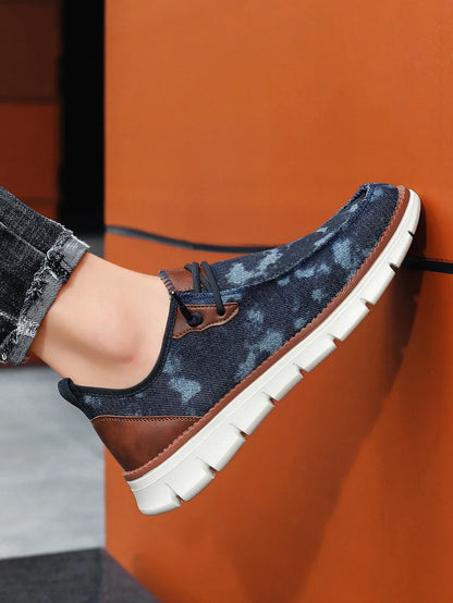Men Casual Shoes Breathable Loafers Men Sneakers 2024 New Male Comfortable Flat Footwear Sneakers Men Canvas Shoes