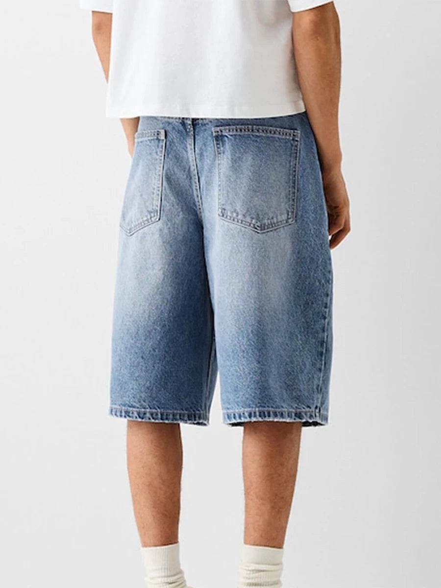 Baggy Vintage Wash Jorts - Montero Milan