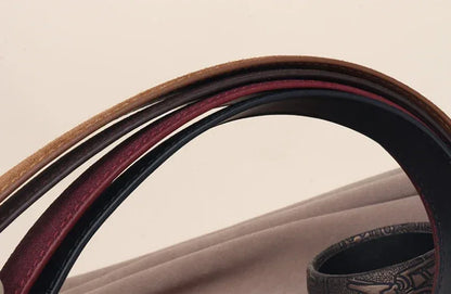 Genuine Leather Suede Women Belt Fashion Skinny Waistband Retro Gold Buckle Brown Belts for Jeans Pants