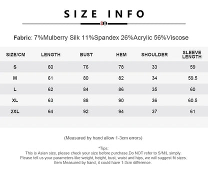 SuyaDream, Women Bottoming T Shirt, Silk Viscose Blend, Long Sleeves, Solid Basic Thermal  Shirt, 2024 Autumn Winter Top