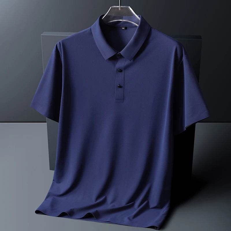 Classic Fit Moisture-Wicking Polo Shirt - Montero Milan