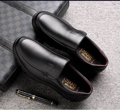 Genuine Leather Casual Shoes For Men Flat Platform Walking Shoes Outdoor Footwear Loafers Breathable Sneakers Handmade Shoes - Montero Milan