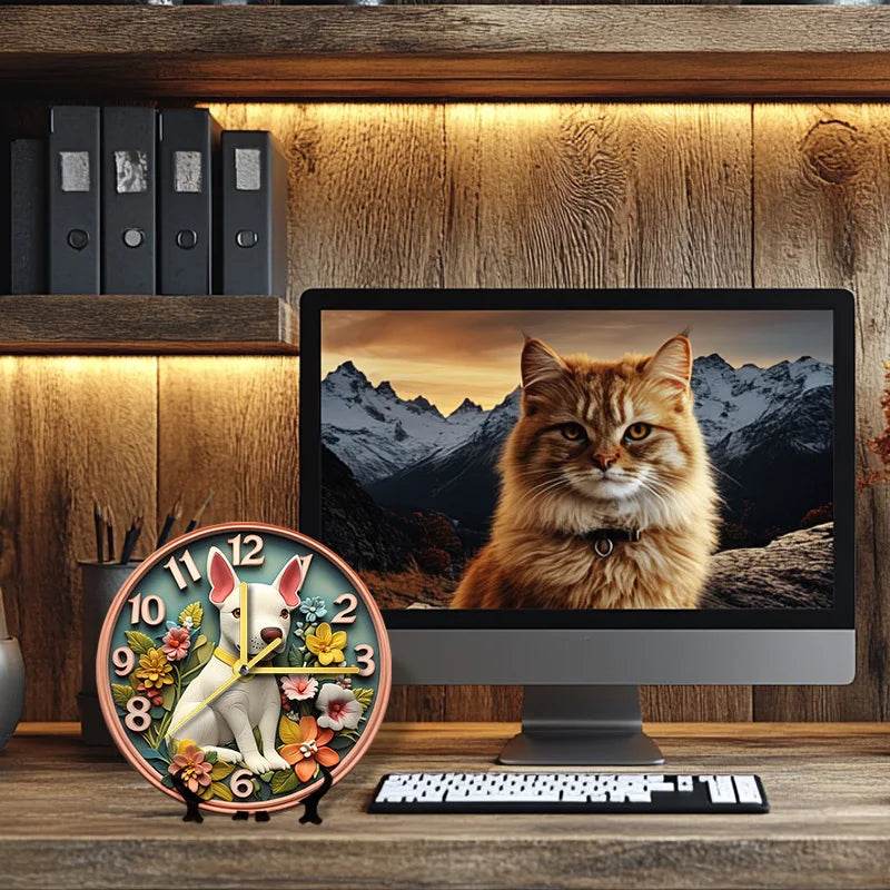 Bullmastiff Silent Wall Clock - Montero Milan