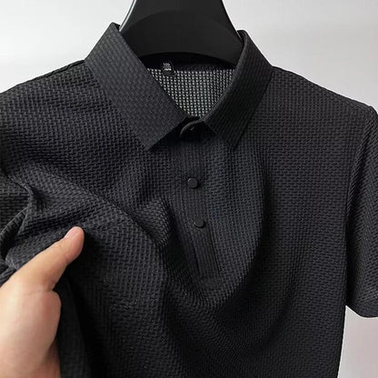 AirKnit Breathable Textured Polo Shirt