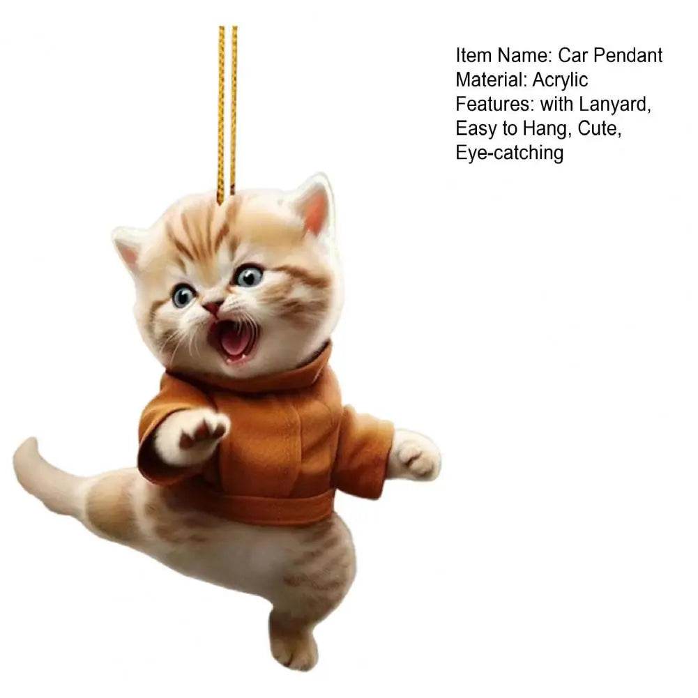 Kung Fu Cat Ornament ( 1 PCs / 4 PCs ) - Montero Milan
