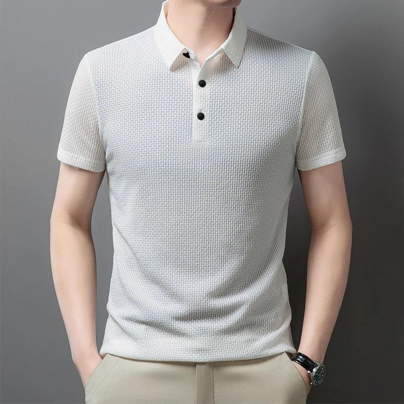 AirKnit Breathable Textured Polo Shirt