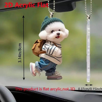 Adorable Puppy Hanging Ornament ( 1 PCs / 4 PCs) - Montero Milan