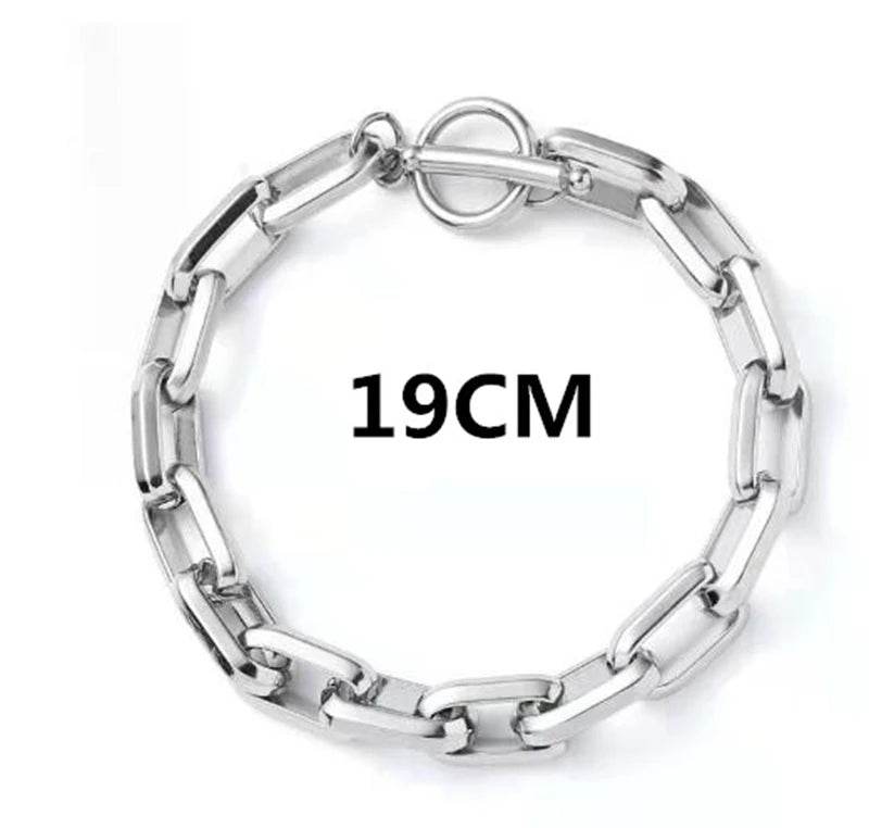 Titanium Steel Chain-Link Bracelet - Montero Milan