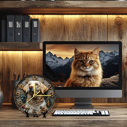 Labrador Retriever Silent Wall Clock - Montero Milan