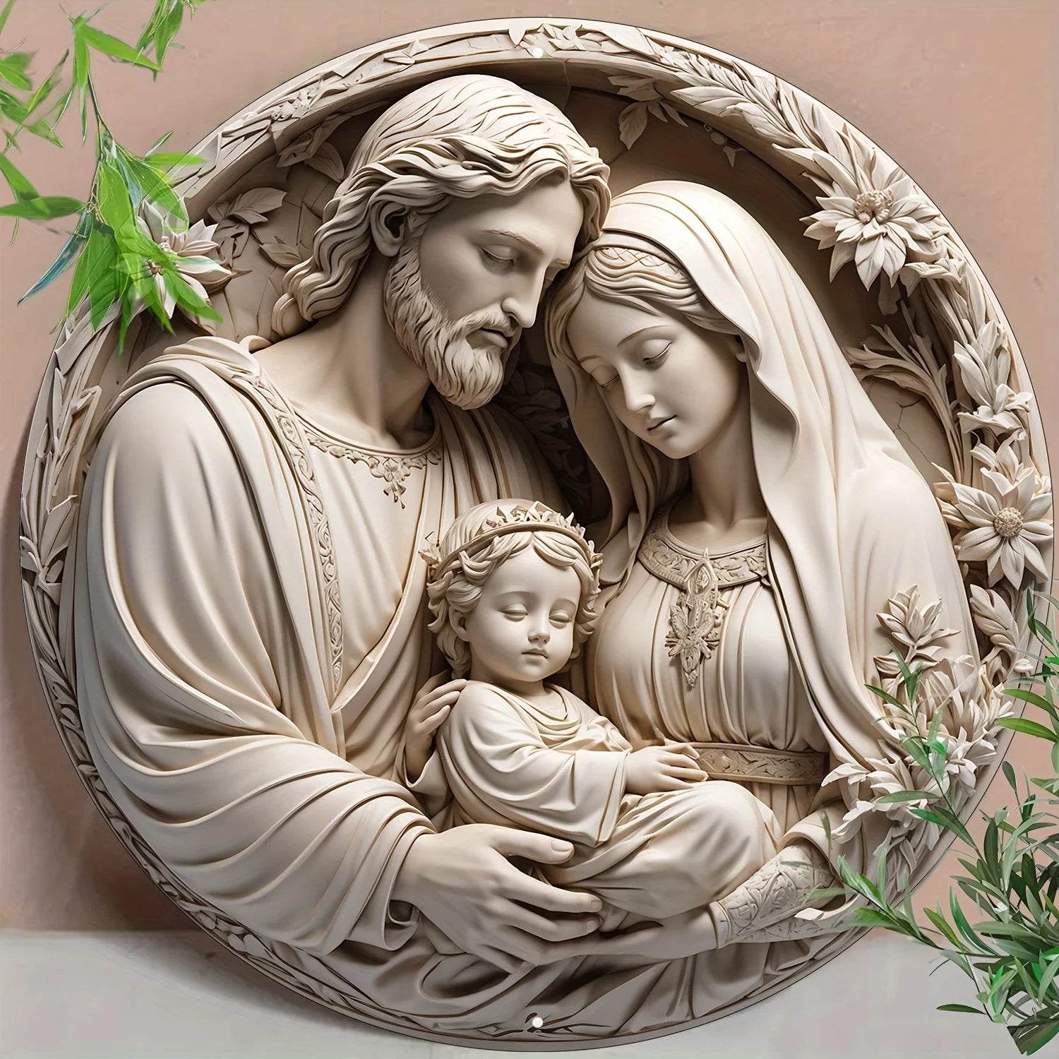 Holy Family Nativity Ornament - Montero Milan