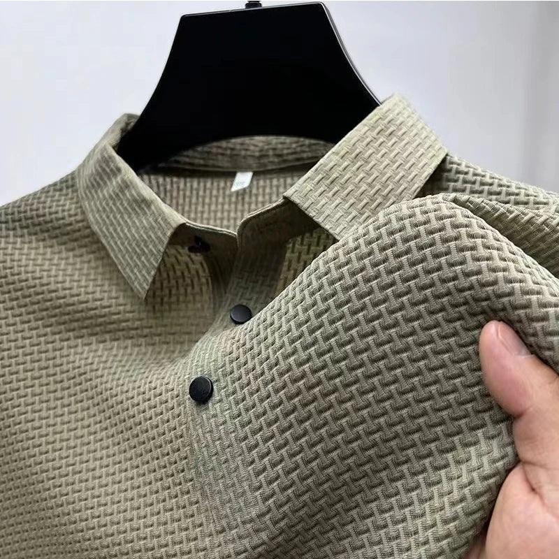 AirKnit Breathable Textured Polo Shirt