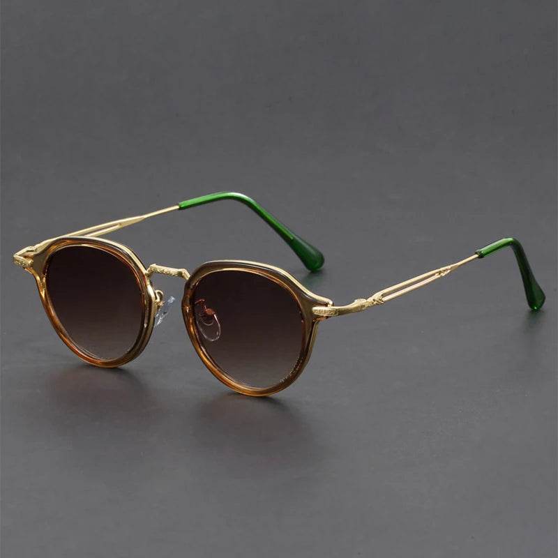 Classic Vintage Metal Sunglasses (UV400 Protection) - Montero Milan