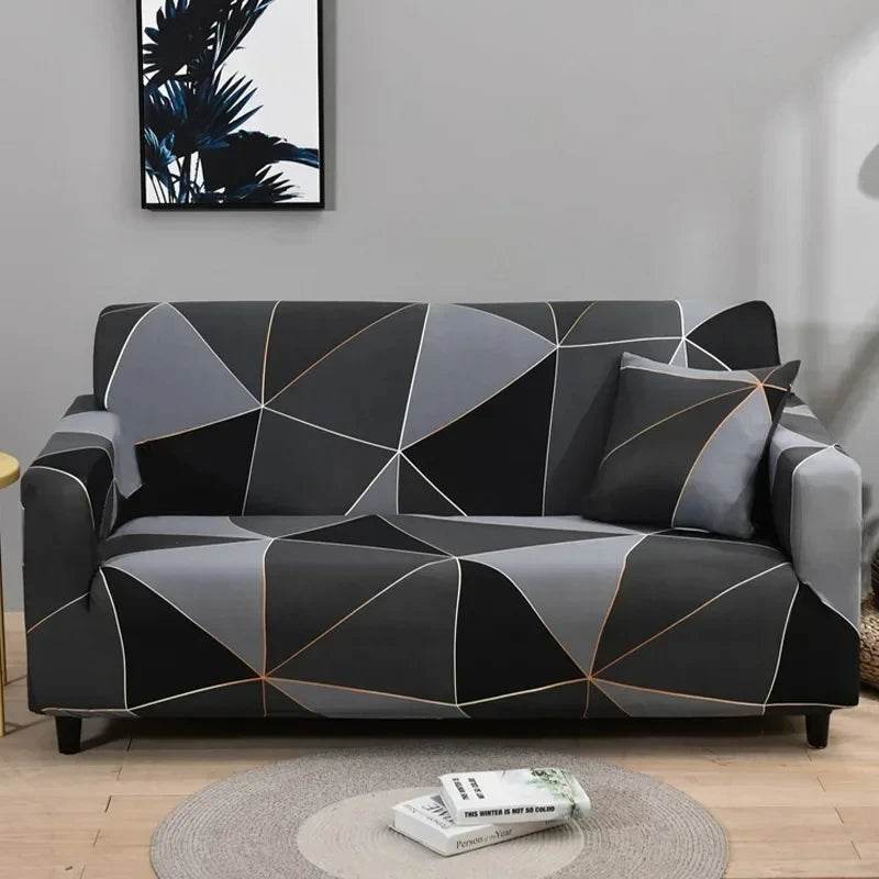 Luxury Textured Stretch Sofa Cover - Montero Milan