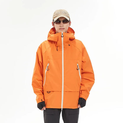 New Men Waterproof Hiking Jacket Women Windproof Sports Coat High Quality Hooded Jacket Outdoor Ride Climbing Running Jacket