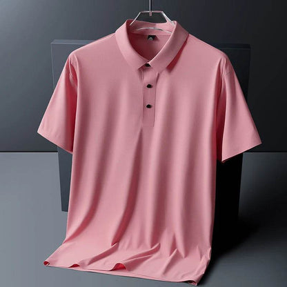 Classic Fit Moisture-Wicking Polo Shirt - Montero Milan