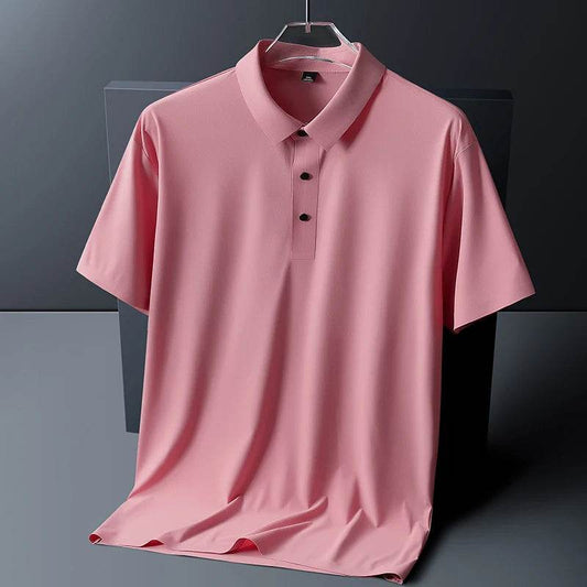 Classic Fit Moisture-Wicking Polo Shirt - Montero Milan