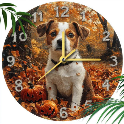 Jack Russell Terrier Silent Wall Clock - Montero Milan