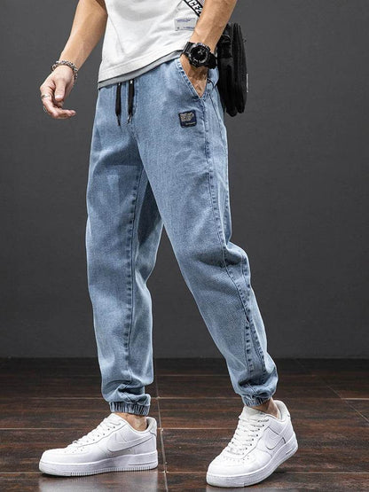 Men's Streetwear Jean Joggers - Montero Milan