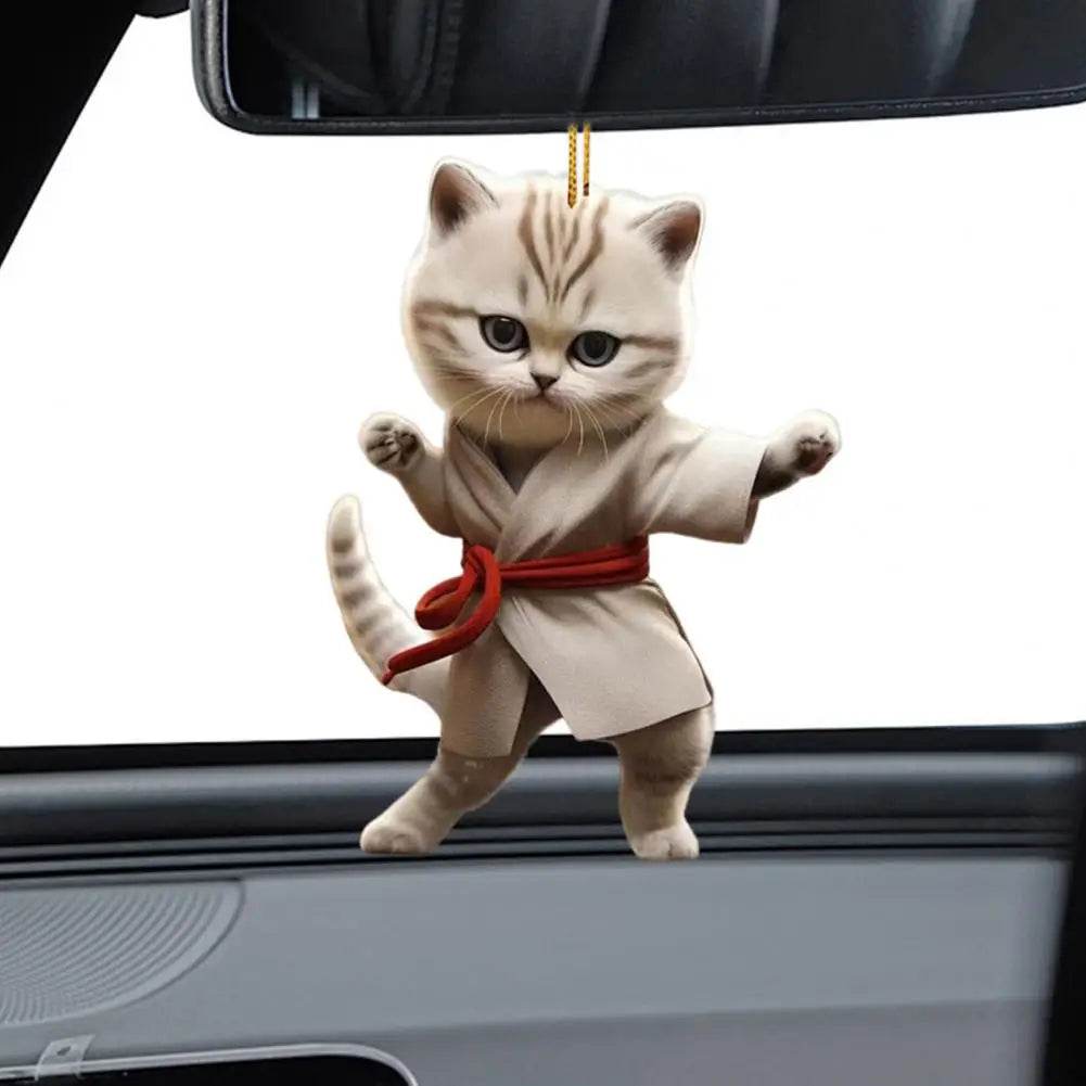 Kung Fu Cat Ornament ( 1 PCs / 4 PCs ) - Montero Milan
