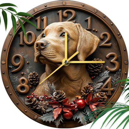 Labrador Retriever Silent Wall Clock - Montero Milan