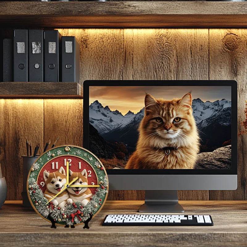 Akita Silent Wall Clock - Montero Milan