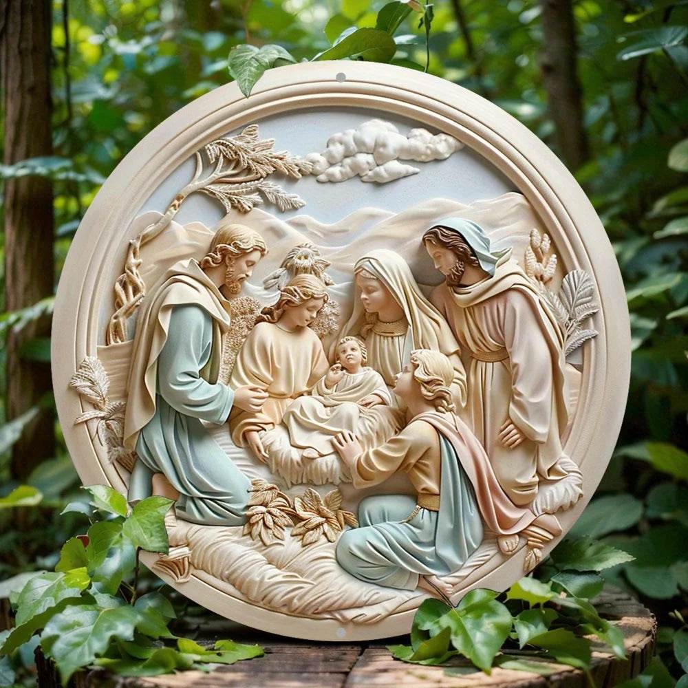 Holy Family Nativity Ornament - Montero Milan
