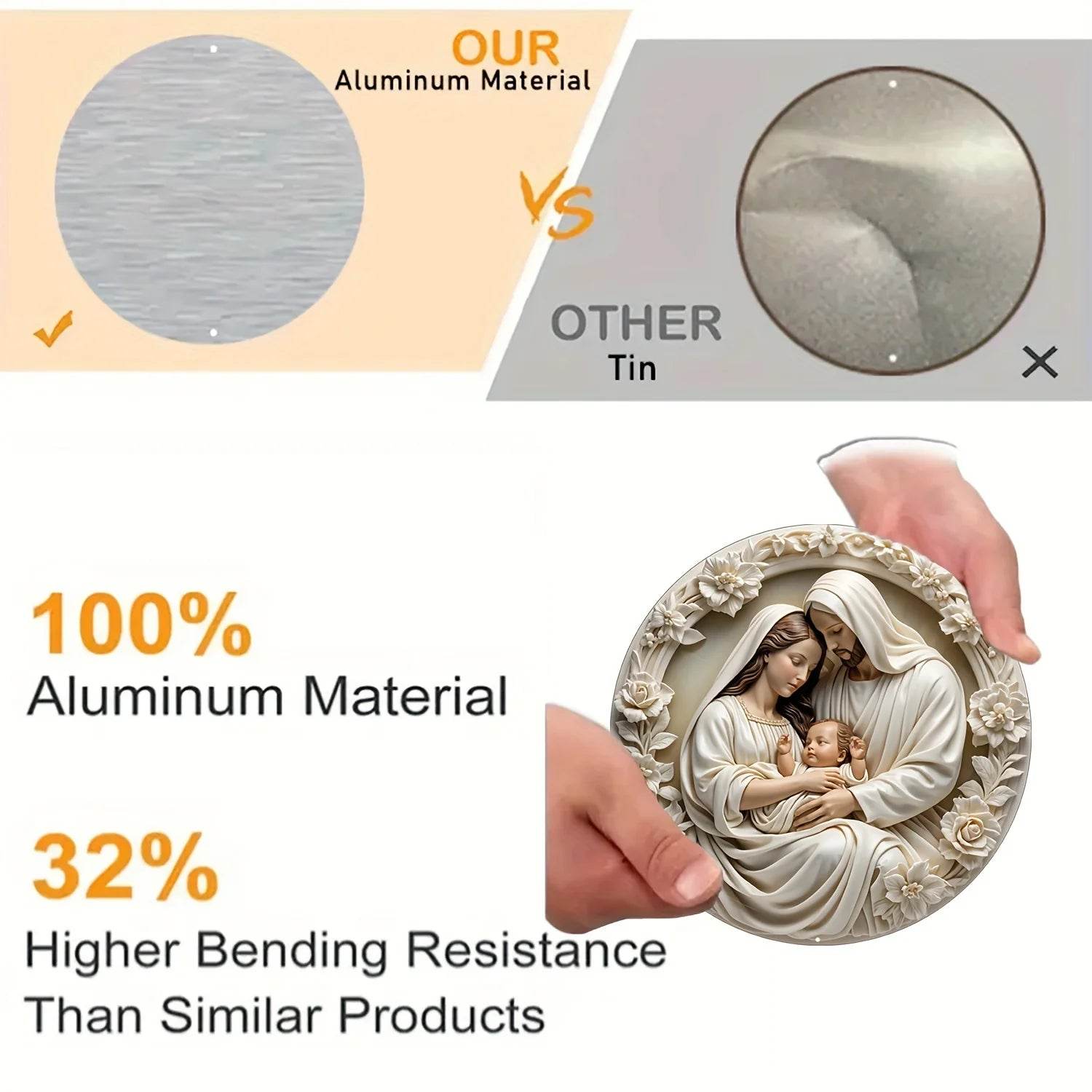 Holy Family Nativity Ornament - Montero Milan