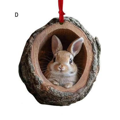 Cute Forest Animals Christmas Ornaments - Montero Milan