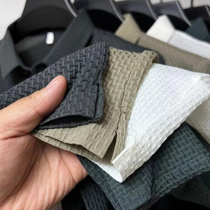 AirKnit Breathable Textured Polo Shirt