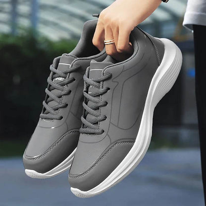 New Men Running Shoes Winter Warm Male Sneakers Anti-slip Breathable Men's Walking Shoes Lace Up Soft Casual Shoes Lightweight - Montero Milan