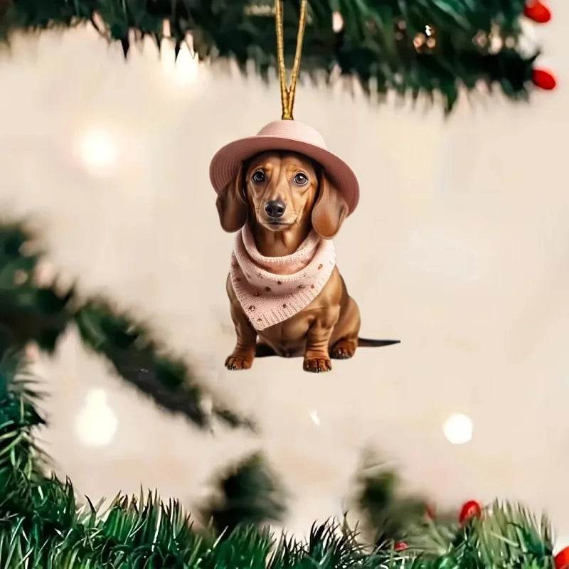 Adorable Puppy Hanging Ornament - Montero Milan