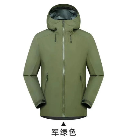 ARC BETA Embroidery Logo Rain Jacket Sports Ski Camping Outdoor Mountain Climbing Windproof Waterproof Three Layer Unisex Coat