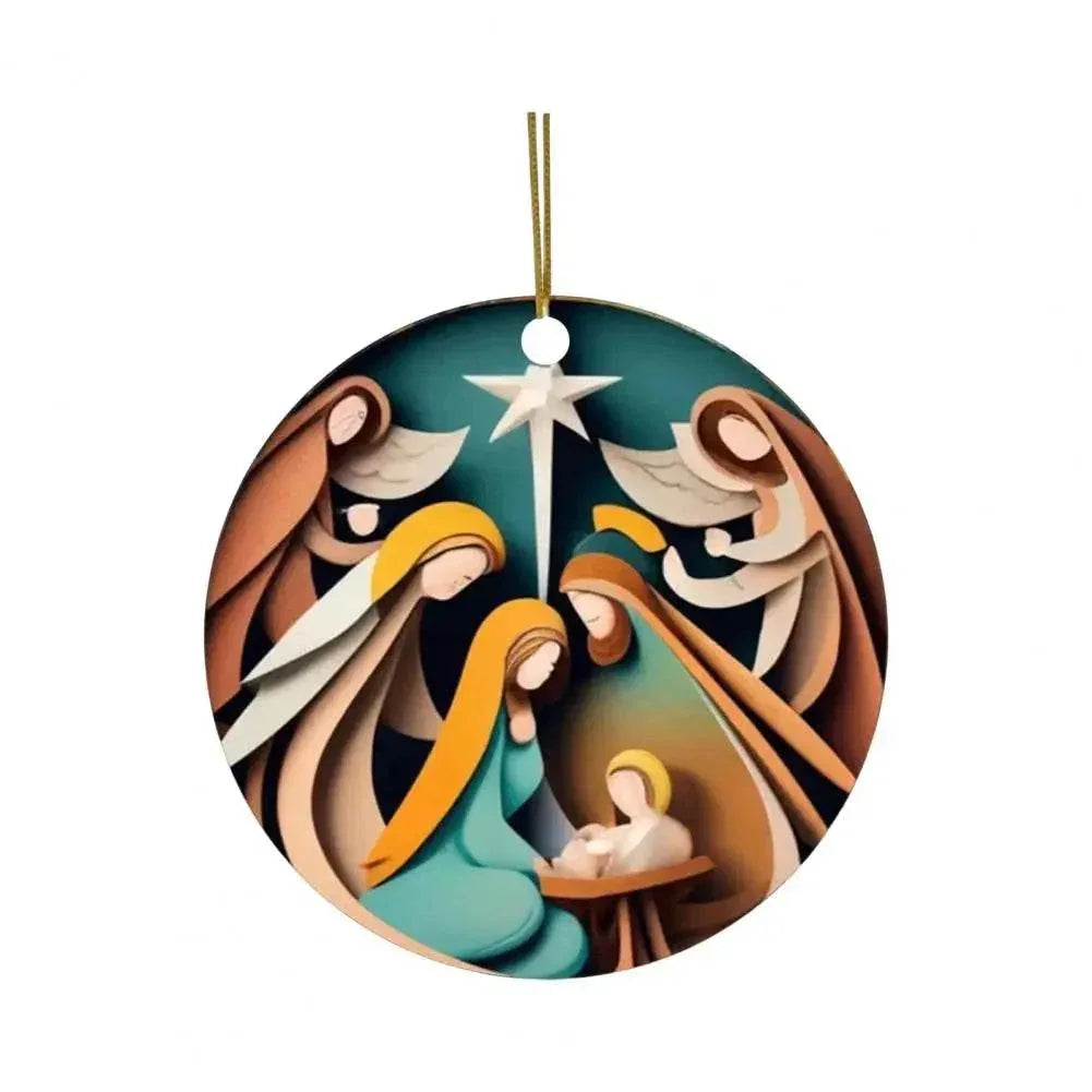 Classic Christmas Nativity Ornaments ( 1 PCs / 9 PCs Set ) - Montero Milan