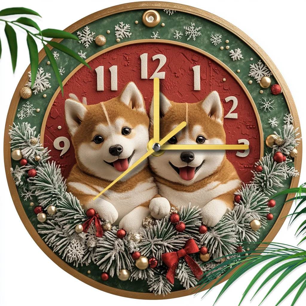 Akita Silent Wall Clock - Montero Milan