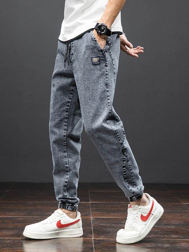 Men's Streetwear Jean Joggers - Montero Milan