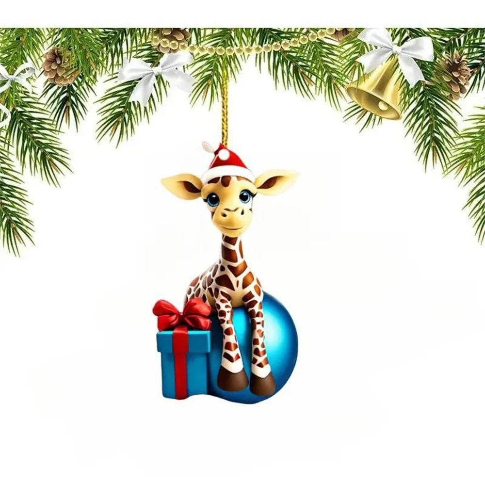 Giraffe Hanging Ornament - Montero Milan