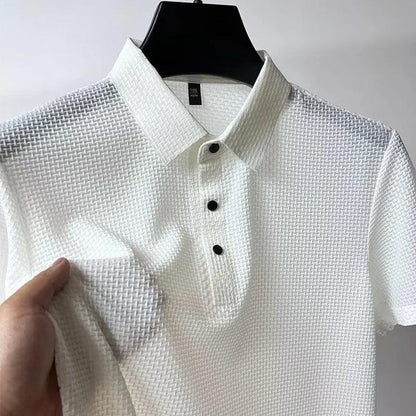 AirKnit Breathable Textured Polo Shirt