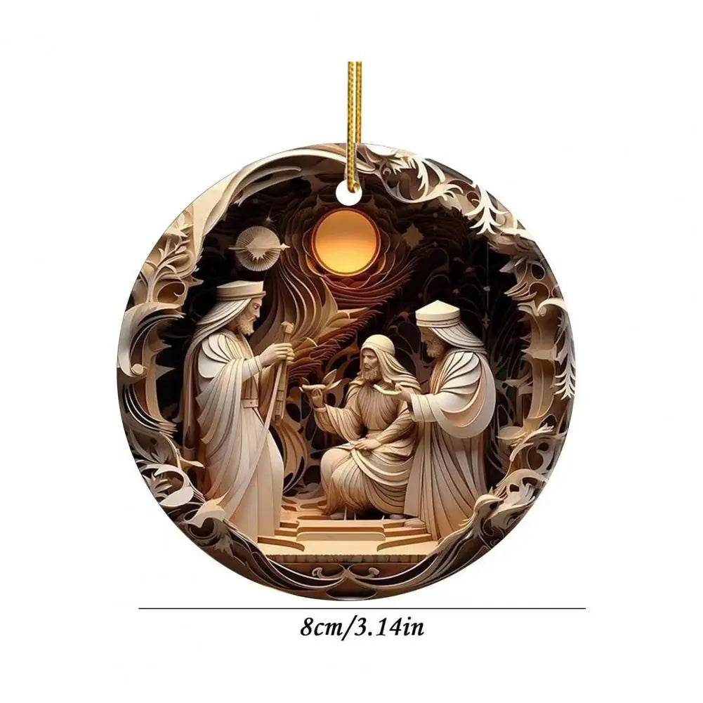 Classic Christmas Nativity Ornaments ( 1 PCs / 9 PCs Set ) - Montero Milan