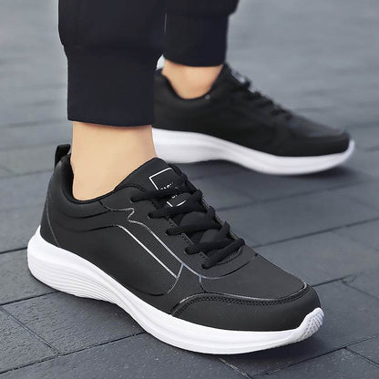 New Men Running Shoes Winter Warm Male Sneakers Anti-slip Breathable Men's Walking Shoes Lace Up Soft Casual Shoes Lightweight - Montero Milan