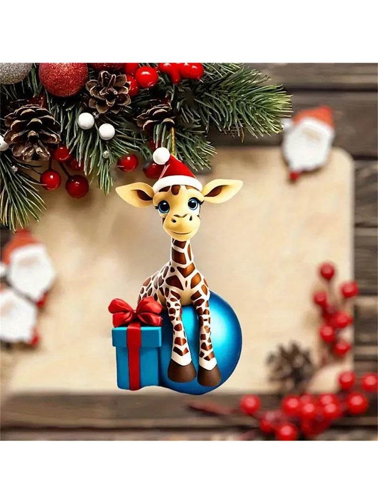 Giraffe Hanging Ornament - Montero Milan