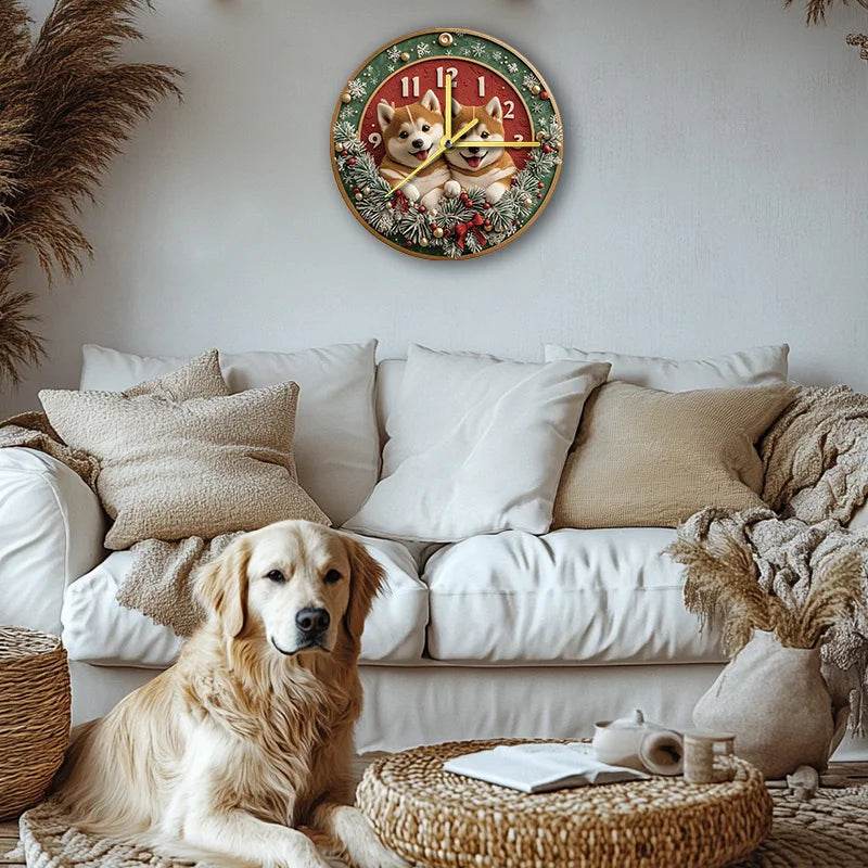 Akita Silent Wall Clock - Montero Milan
