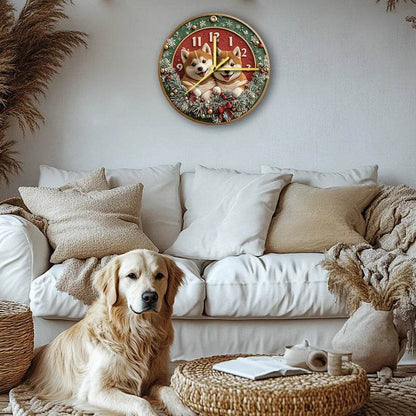 Akita Silent Wall Clock - Montero Milan