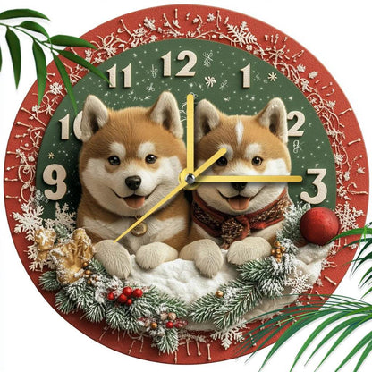 Akita Silent Wall Clock - Montero Milan