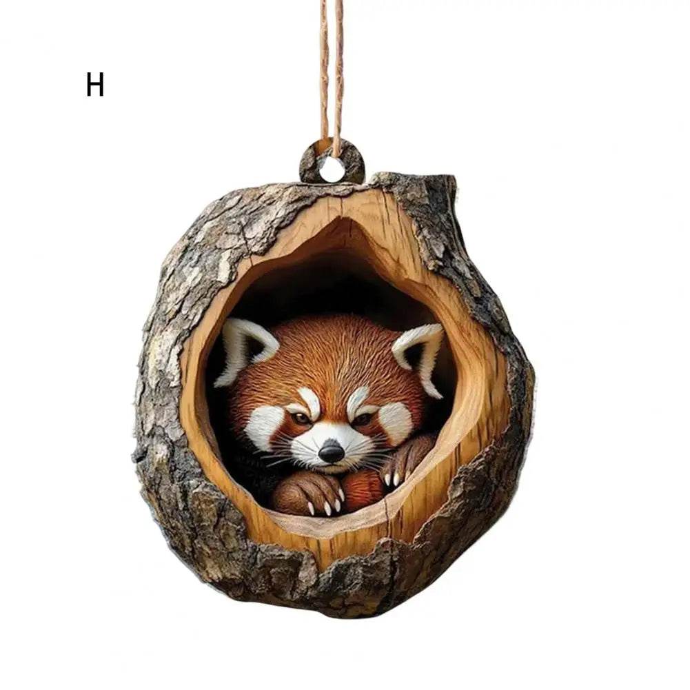Cute Forest Animals Christmas Ornaments - Montero Milan