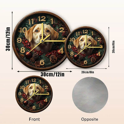 Labrador Retriever Silent Wall Clock - Montero Milan