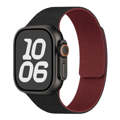 Magnetic Leather Apple Watch Band