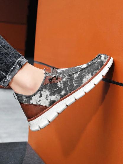 Men Casual Shoes Breathable Loafers Men Sneakers 2024 New Male Comfortable Flat Footwear Sneakers Men Canvas Shoes